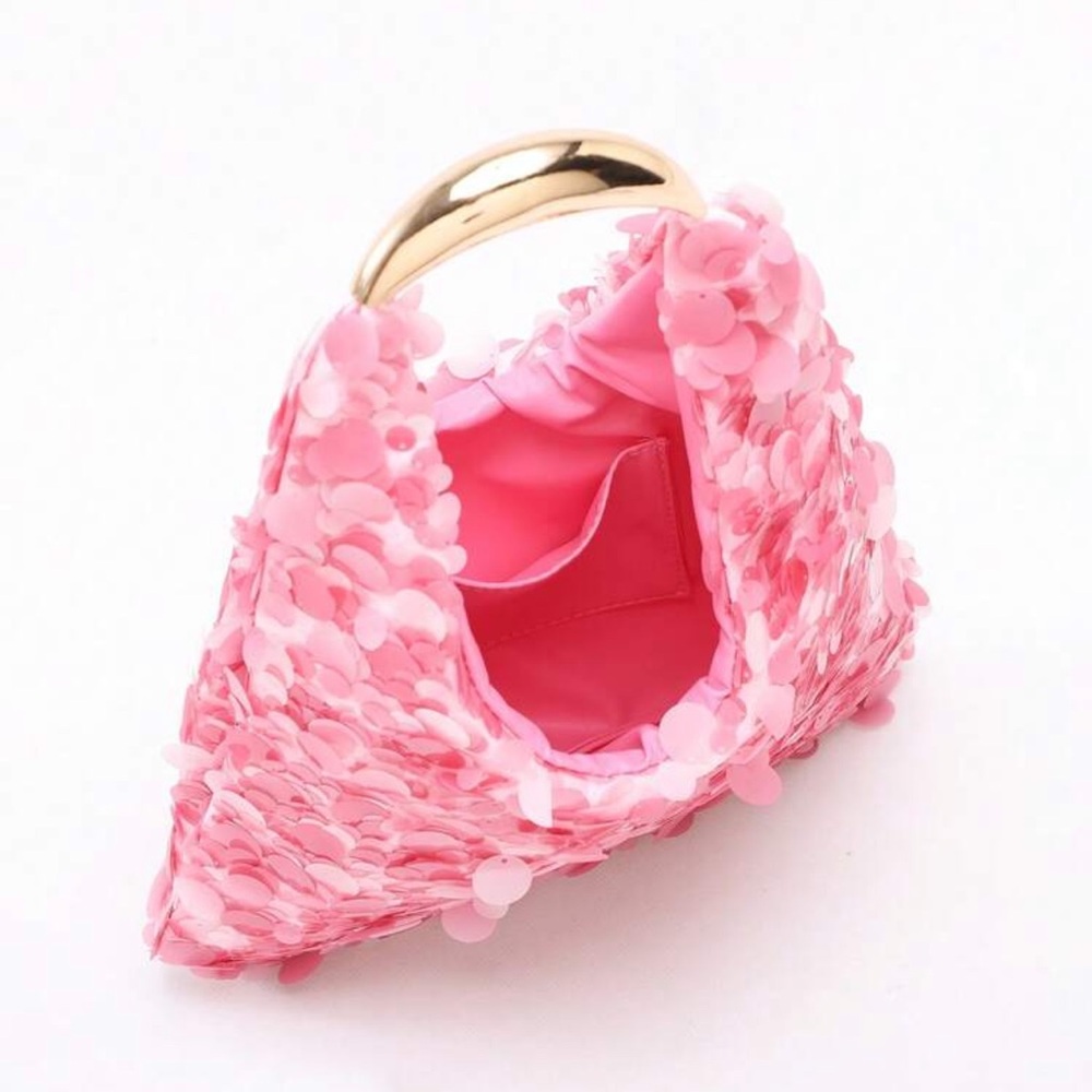 👛 Pink Sequin Bag 👛 - Picture 4 of 7